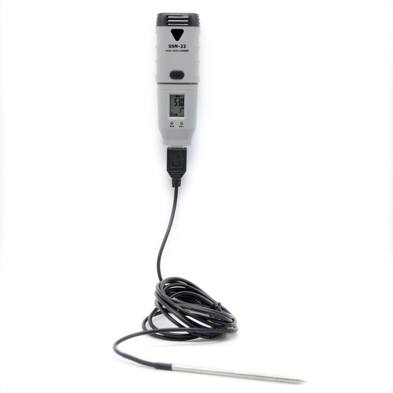 DATA LOGGER DE TEMPERATURA Y HUMEDAD SSN-22ET